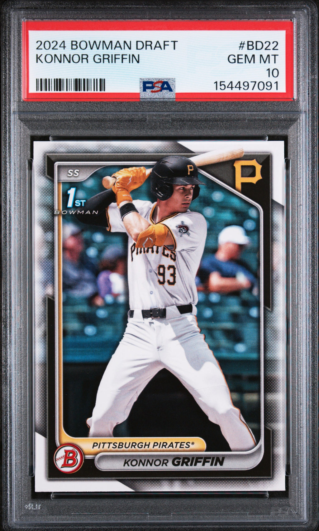 2024 Bowman Draft #BD22 Konnor Griffin PSA 10