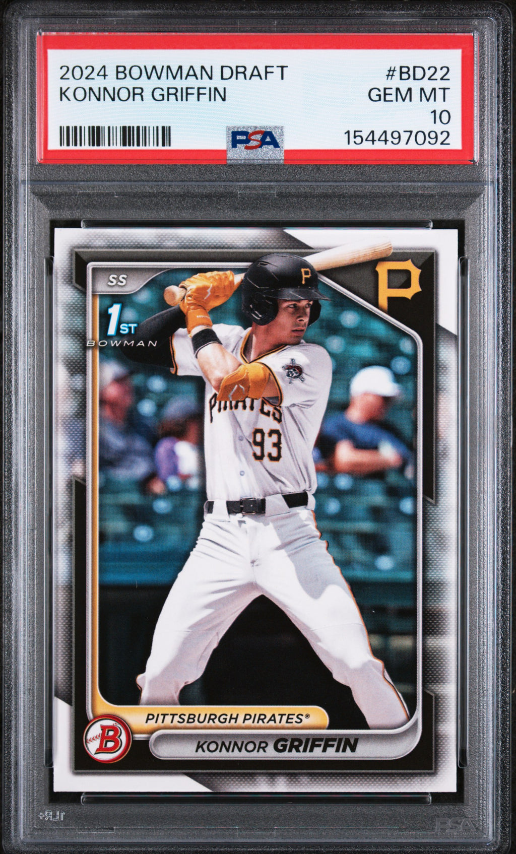 2024 Bowman Draft #BD22 Konnor Griffin PSA 10