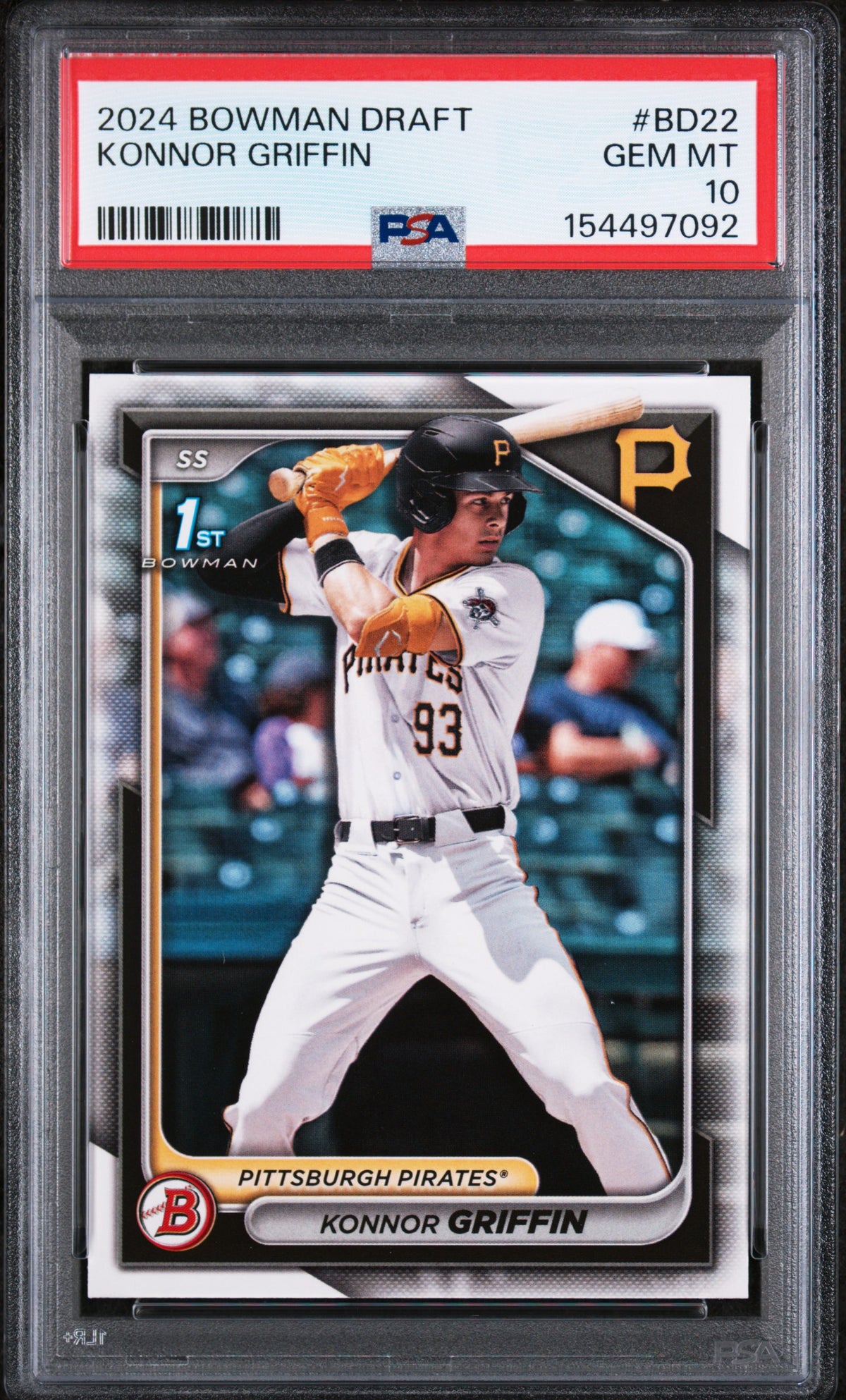 2024 Bowman Draft #BD22 Konnor Griffin PSA 10