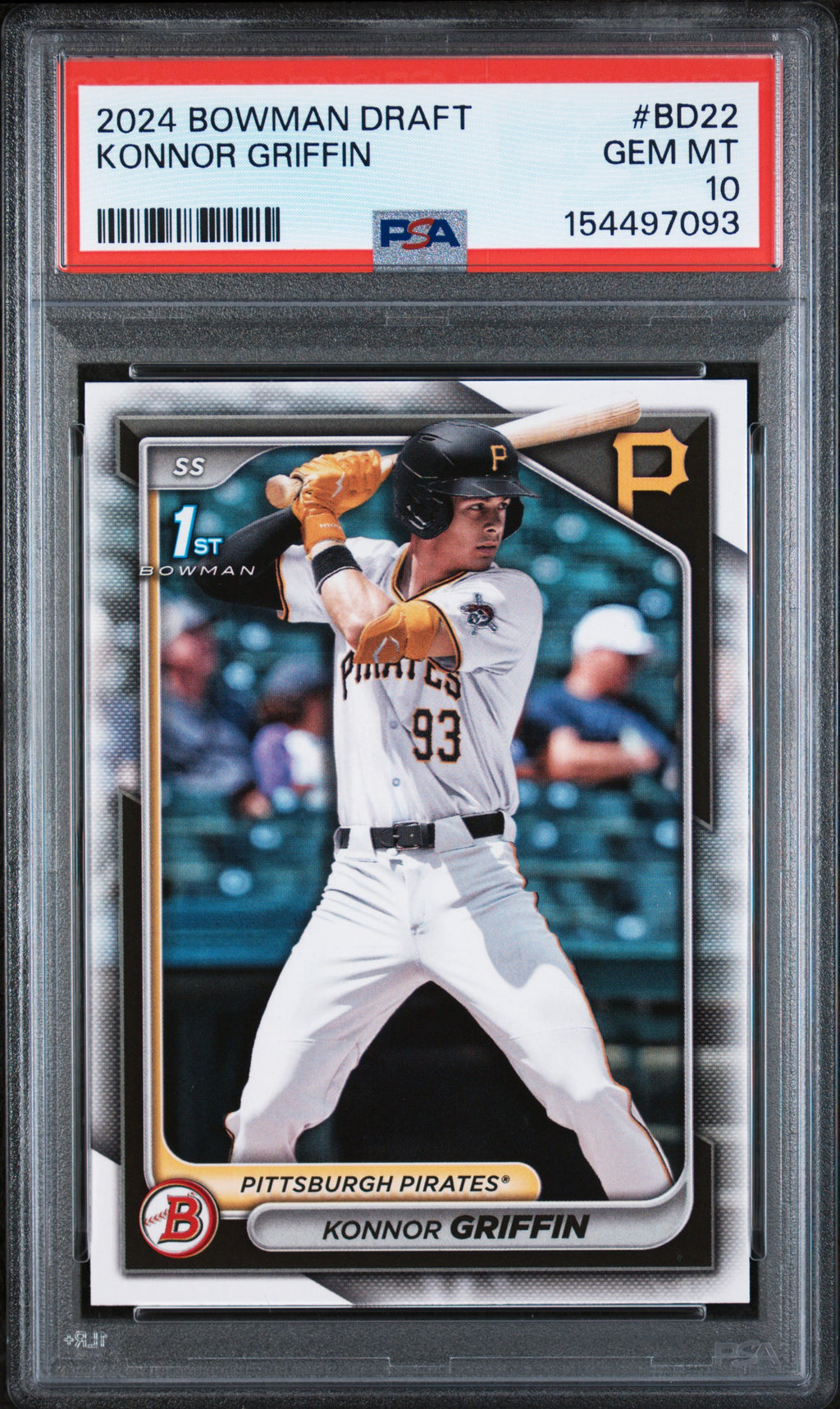 2024 Bowman Draft #BD22 Konnor Griffin PSA 10
