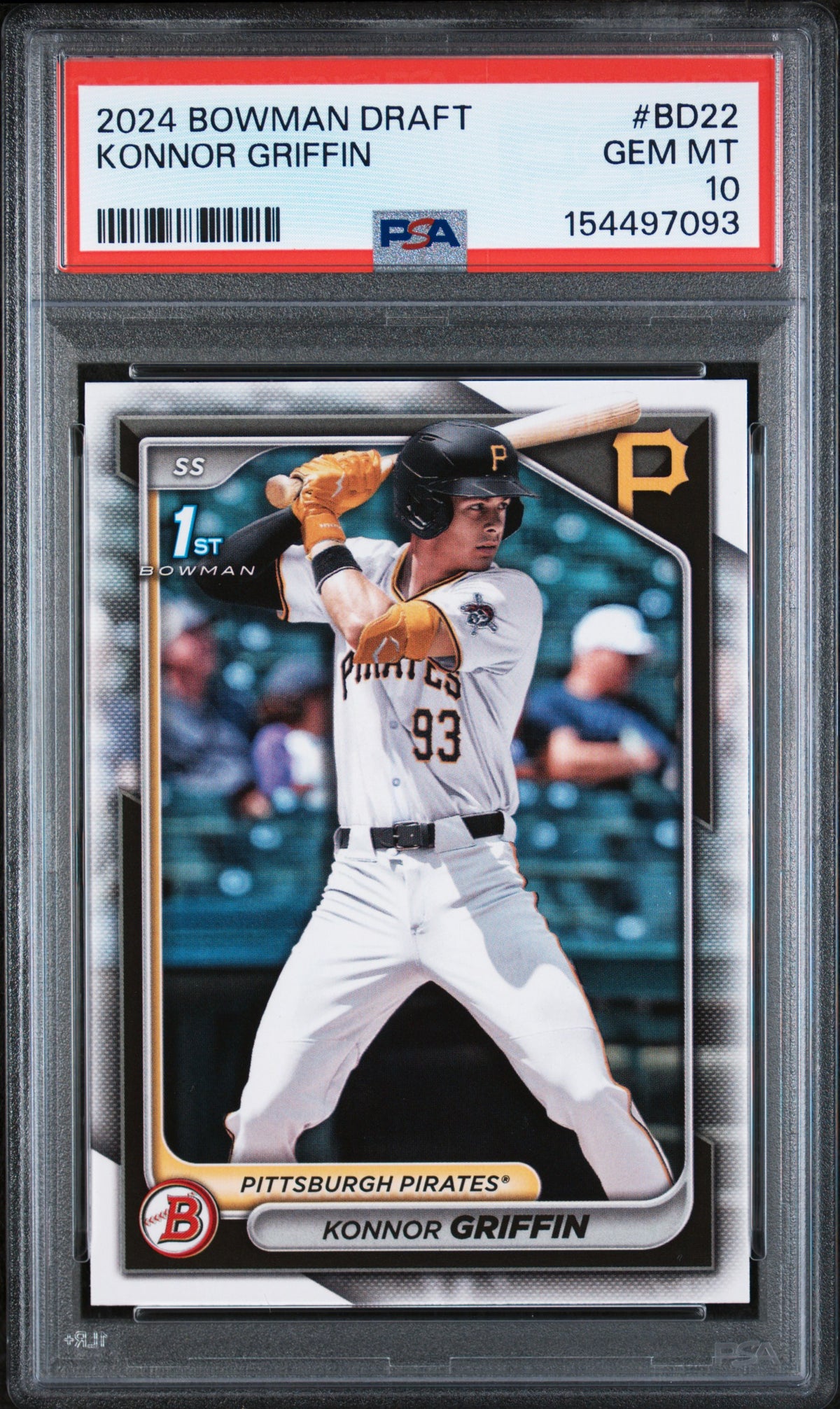 2024 Bowman Draft #BD22 Konnor Griffin PSA 10