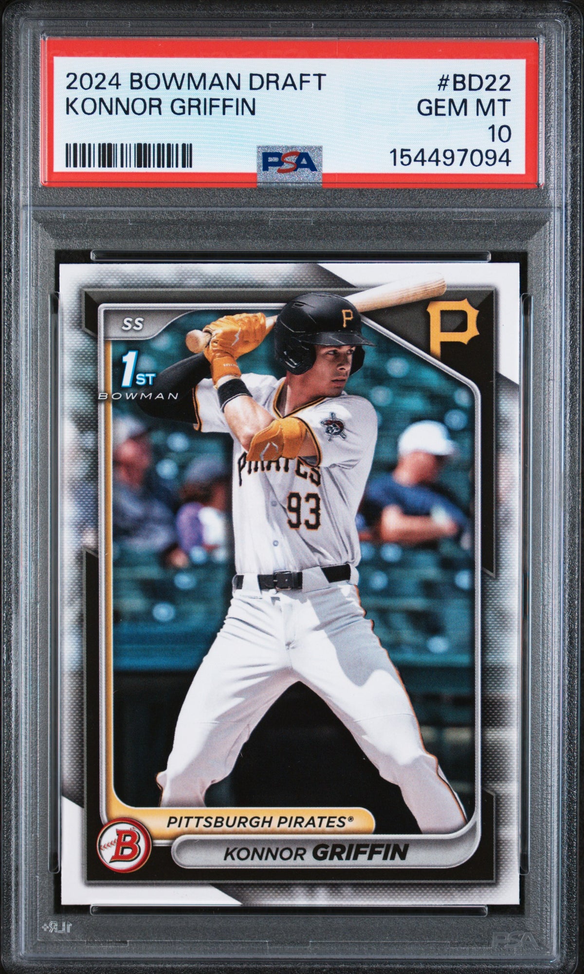 2024 Bowman Draft #BD22 Konnor Griffin PSA 10
