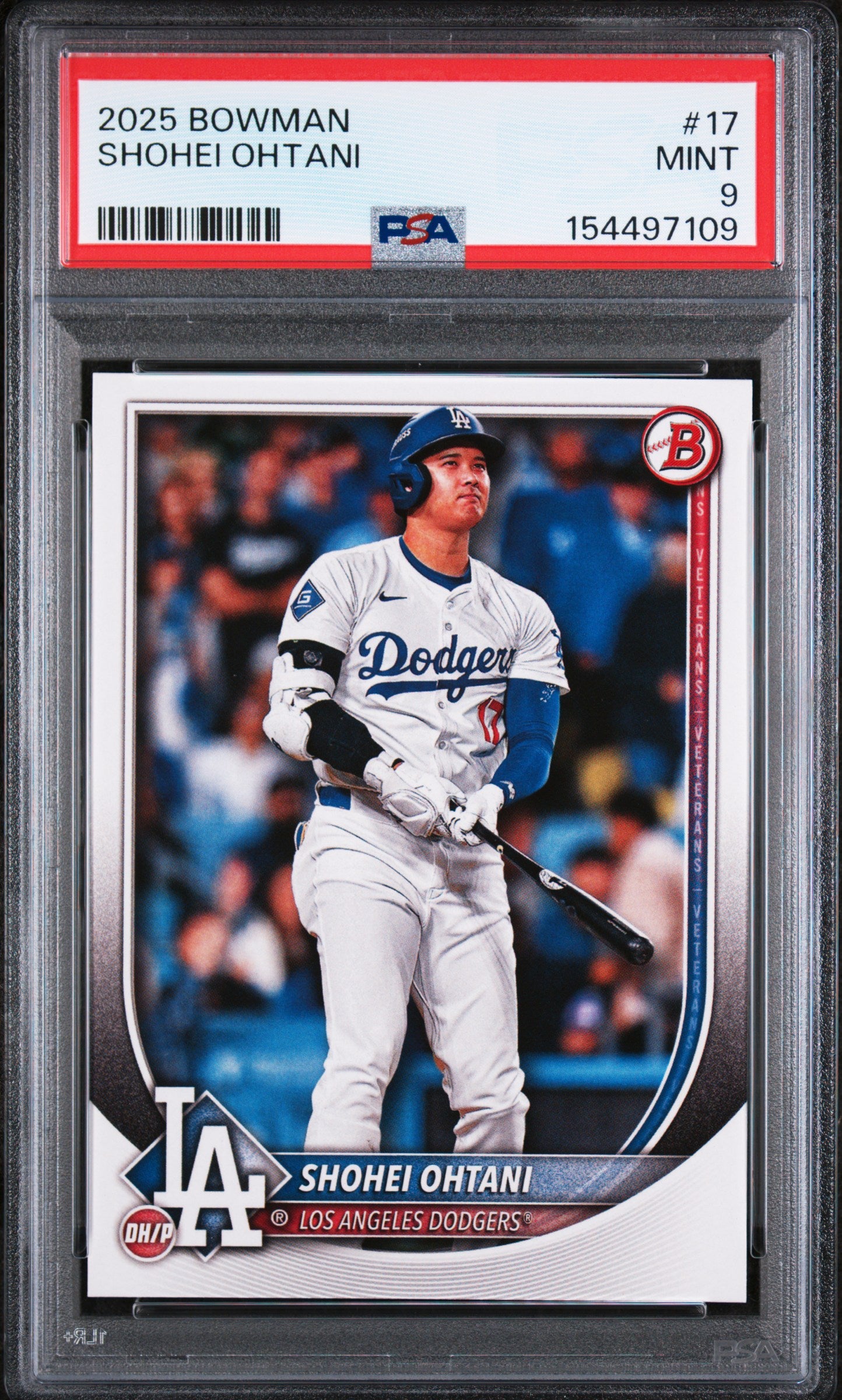 2025 Bowman #17 Shohei Ohtani PSA 9
