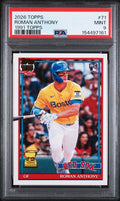 2026 Topps 1991 Topps Baseball #71 Roman Anthony PSA 9