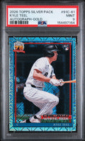 (#97164) Kyle Teel 2026 Topps Silver Pack 1991 Chrome Promo #91C-61 PSA 9