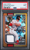 2026 Topps #189 Roman Anthony Relic Gold #36/50 PSA 9