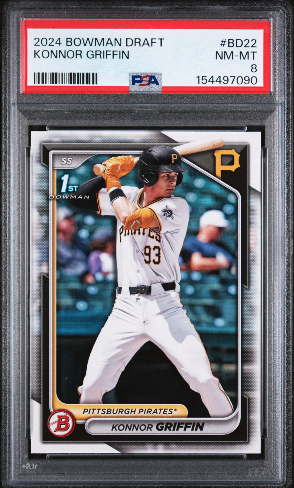 (#97090) Konnor Griffin 2024 Bowman Draft #BD22 PSA 8