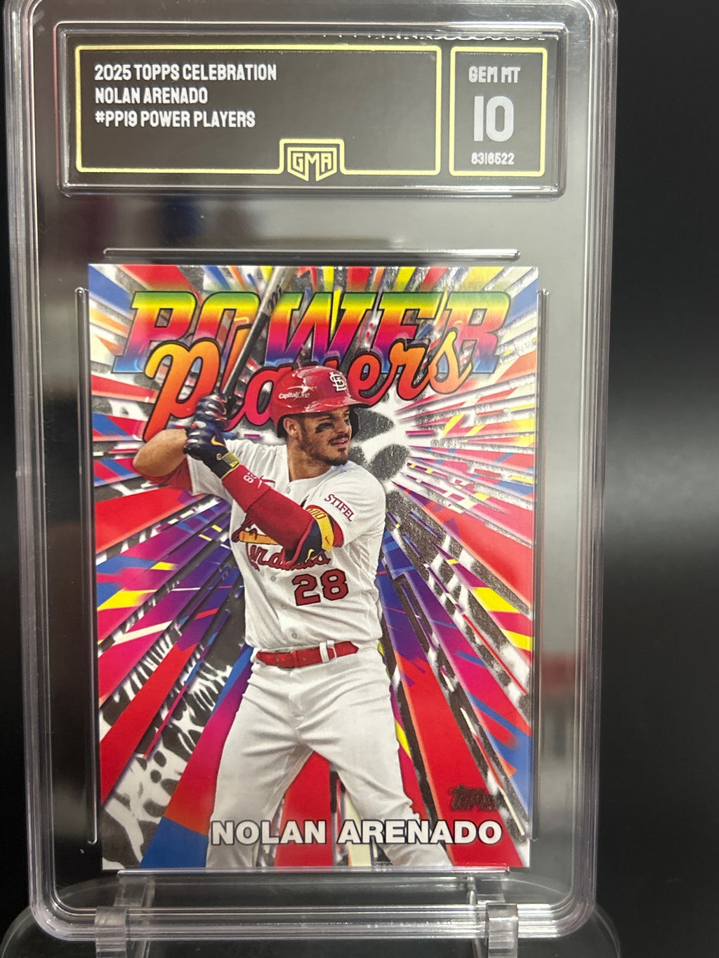 2025 Topps #PP-19 Nolan Arenado Power Players GMA 10