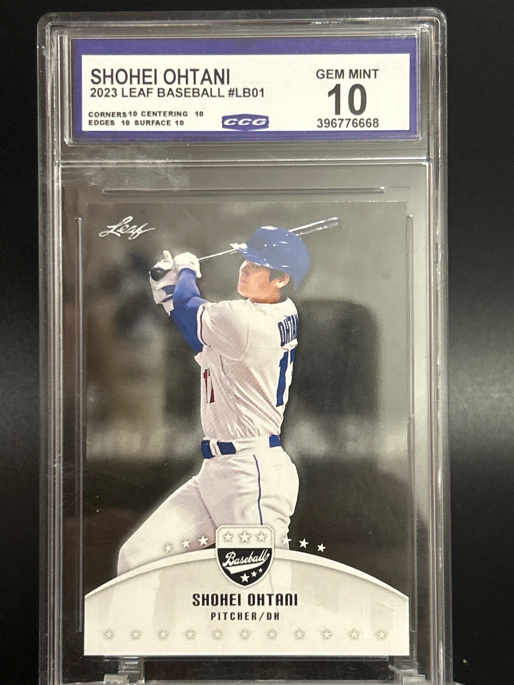 2023 Leaf Baseball #LB01 Shohei Ohtani