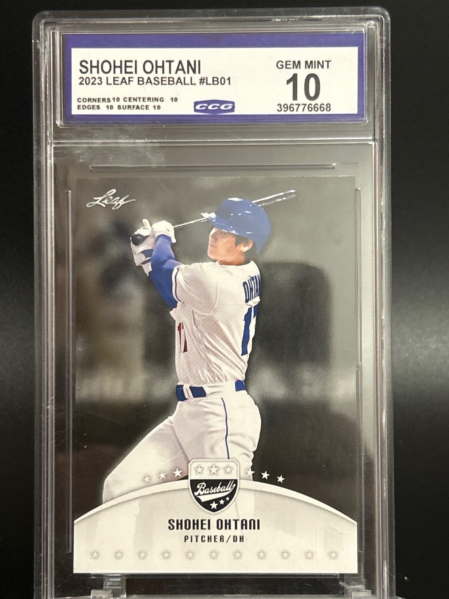2023 Leaf Baseball #LB01 Shohei Ohtani