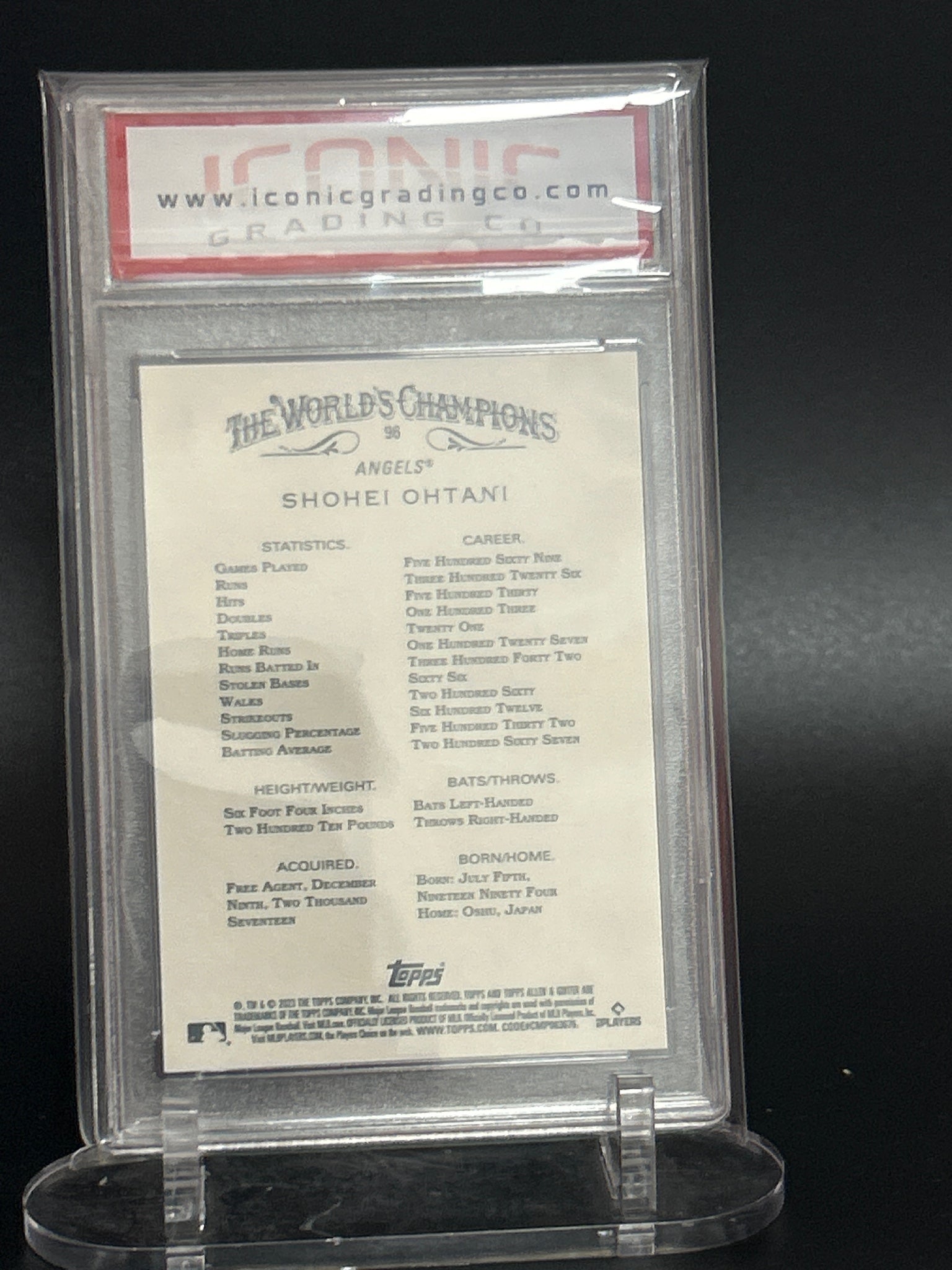 2023 Topps Allen & Ginter #96 Shohei Ohtani Other 10