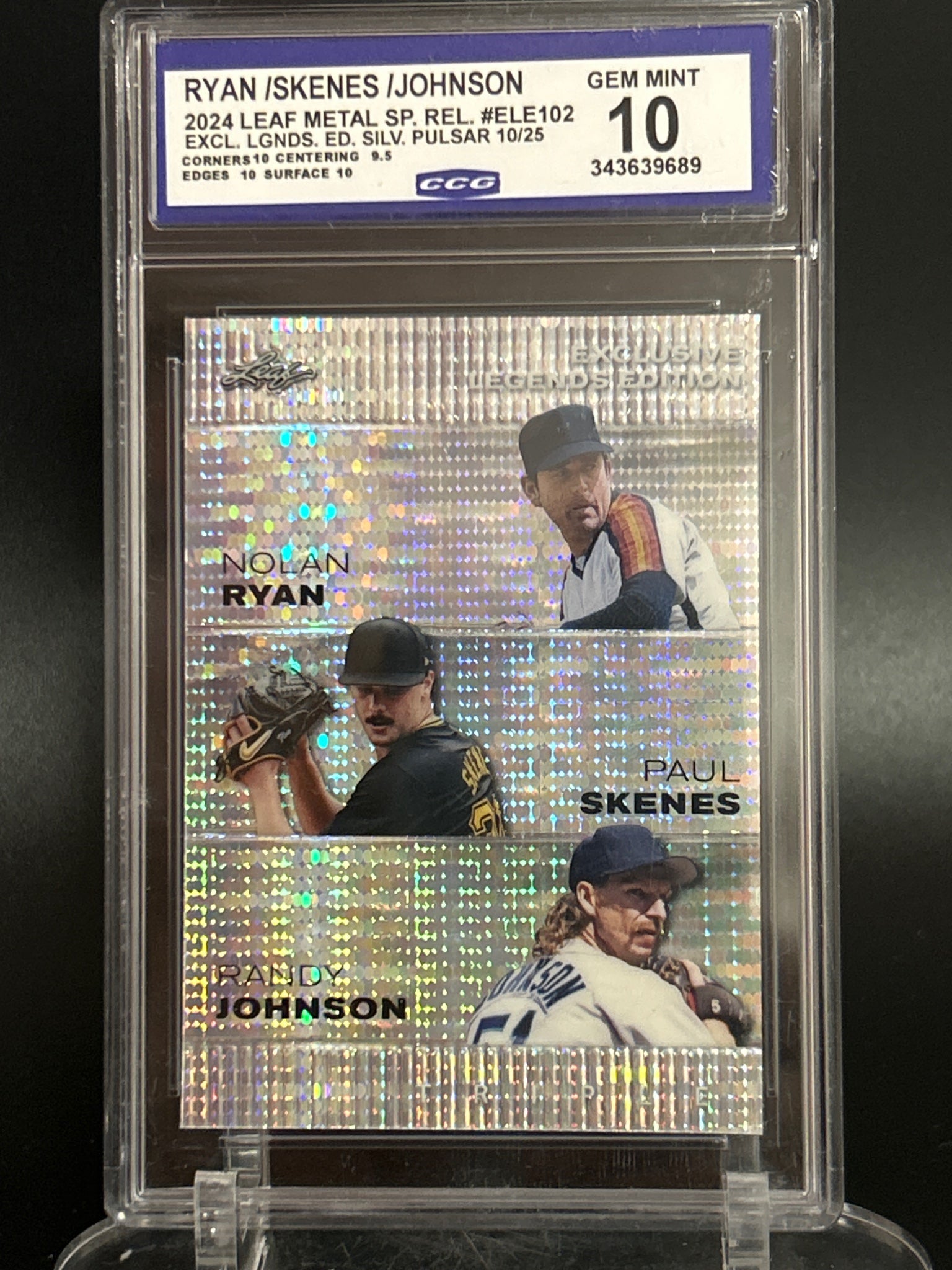 2024 Leaf Sp. Rel. #ELE-102 Ryan/Skenes/Johnson BCCG 10