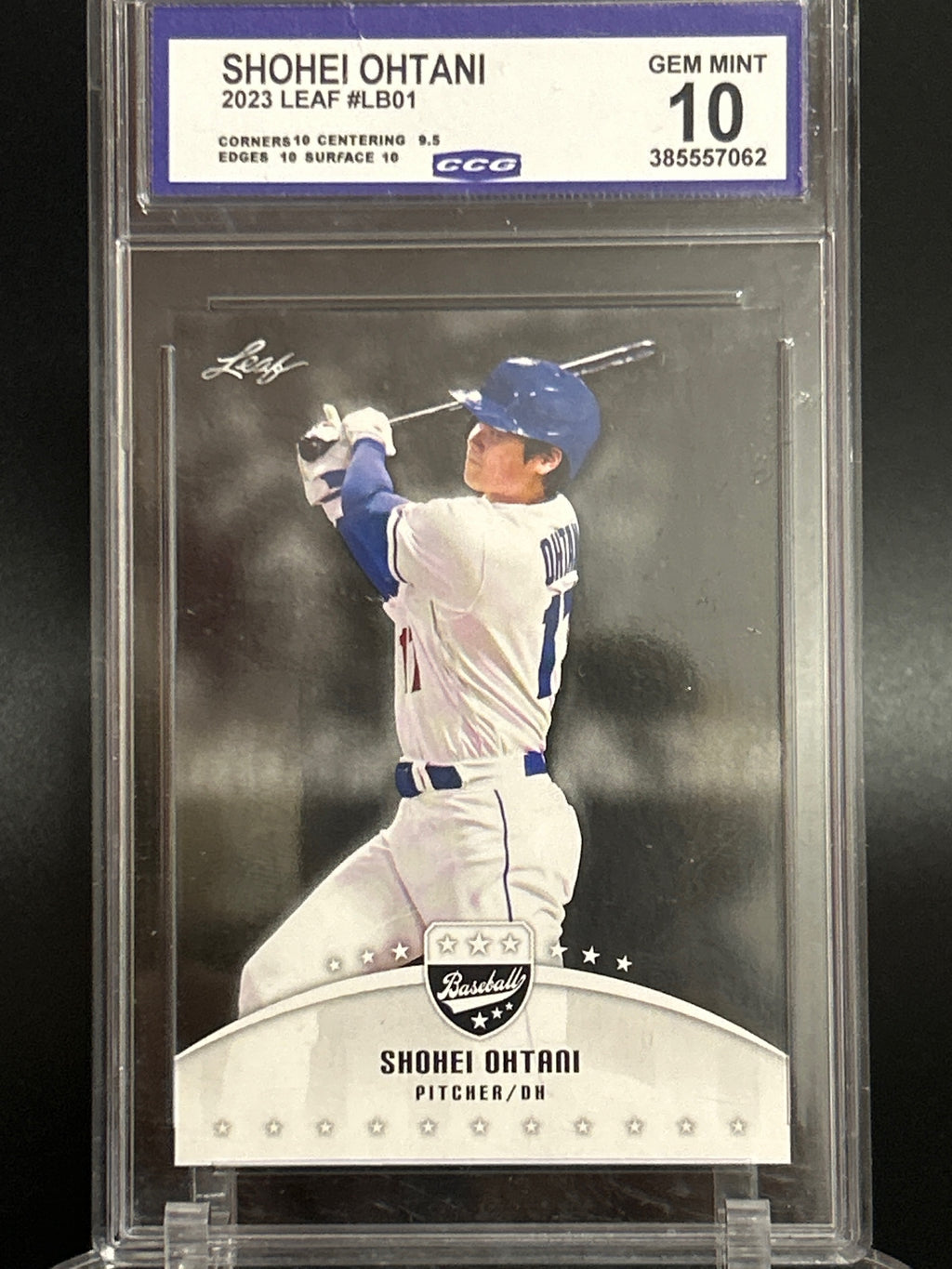 2023 Leaf #LB-01 Shohei Ohtani BCCG 10