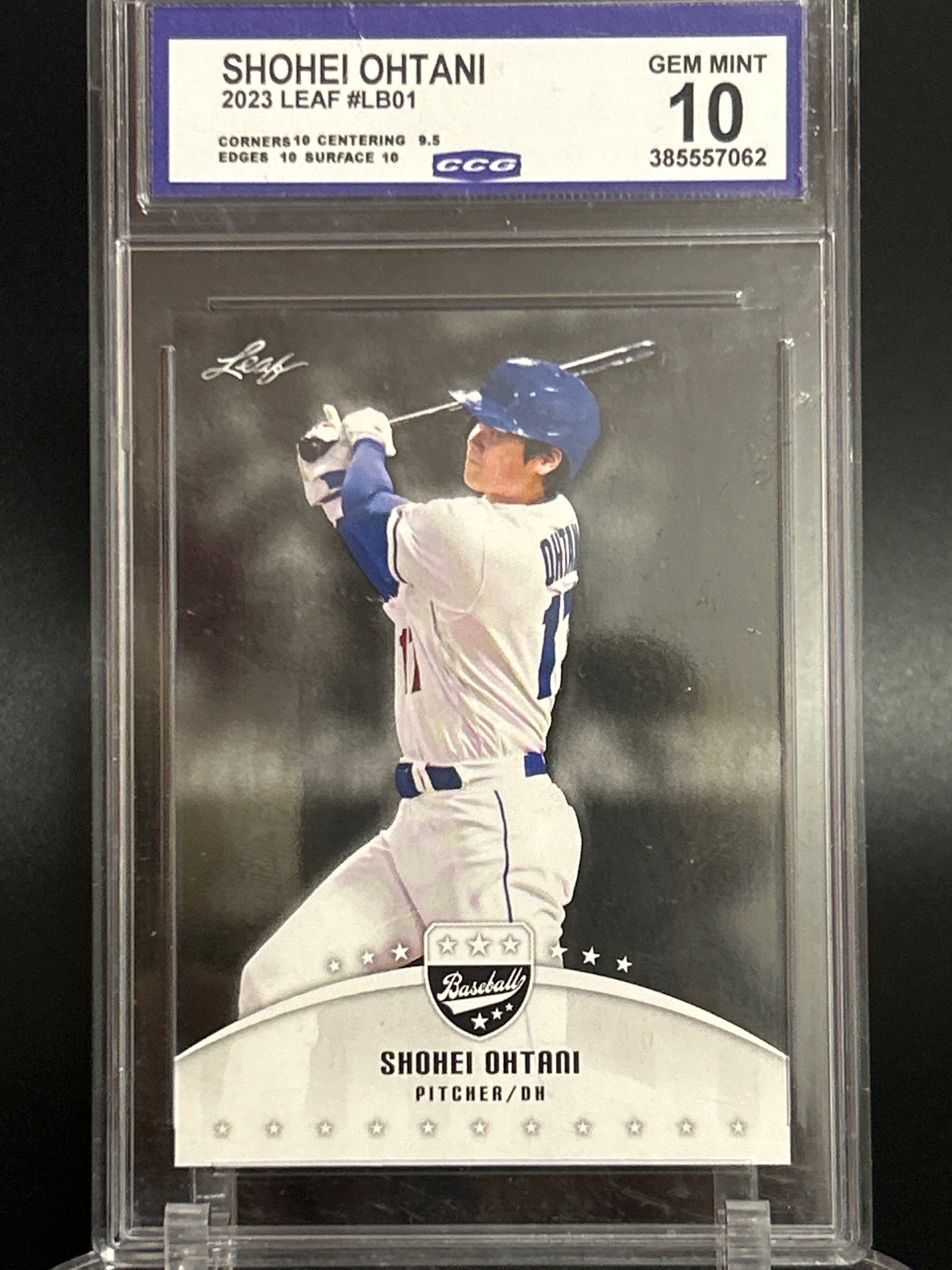 2023 Leaf #LB-01 Shohei Ohtani BCCG 10