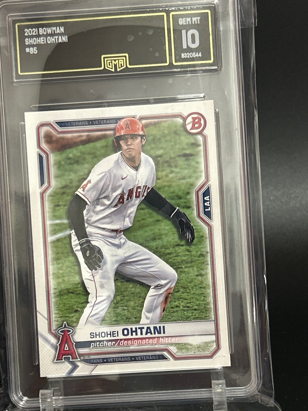 2021 Bowman #85 Shohei Ohtani GMA 10