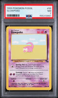 1999 Pokemon Fossil #55 Slowpoke PSA 7