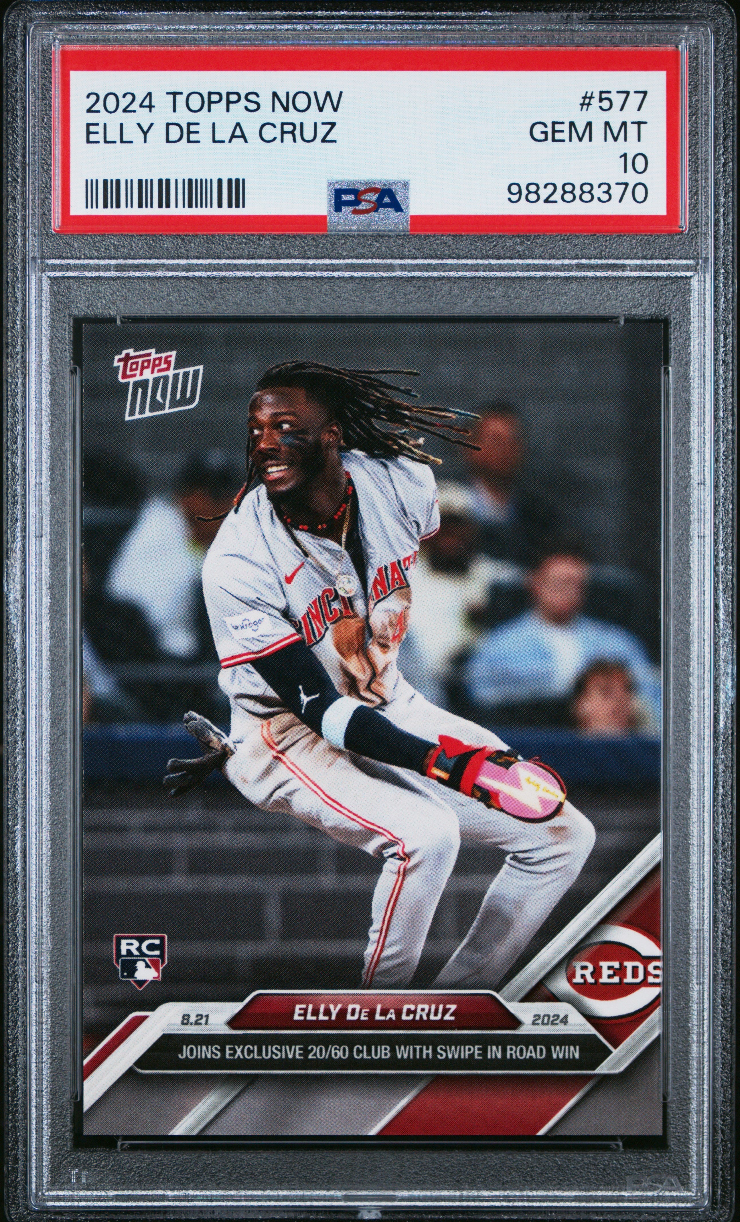 2024 Topps Now #577 Elly De La Cruz PSA 10