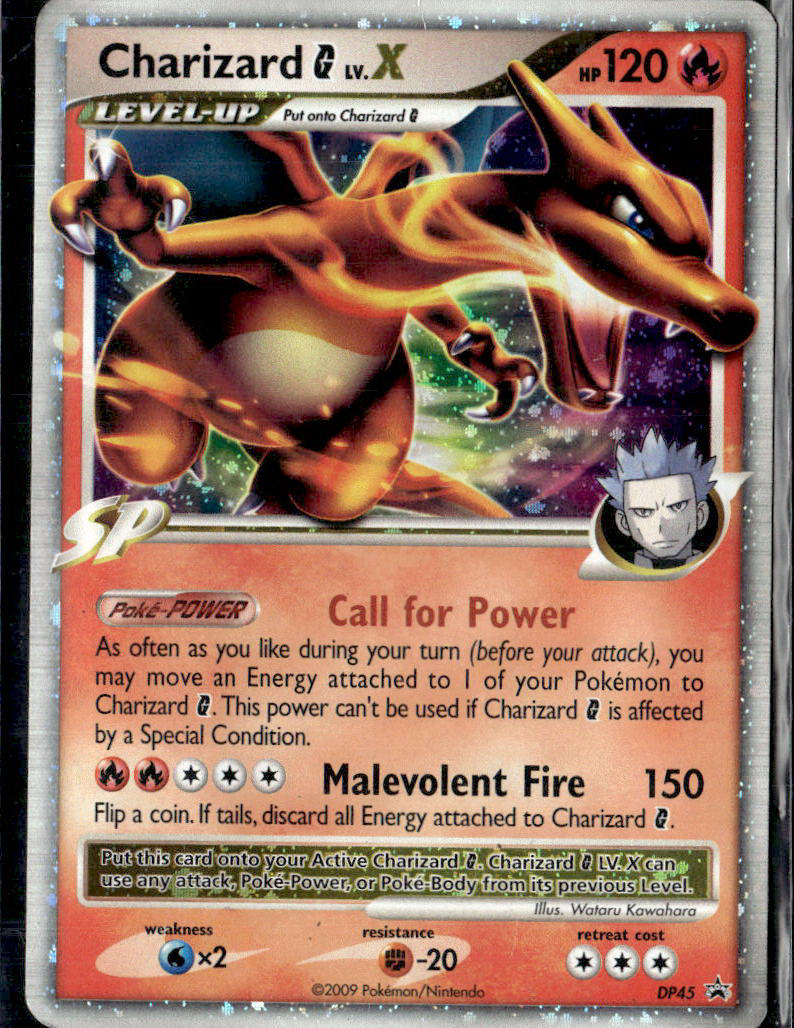 Diamond and Pearl Promos #DP45 Charizard G LV.X
