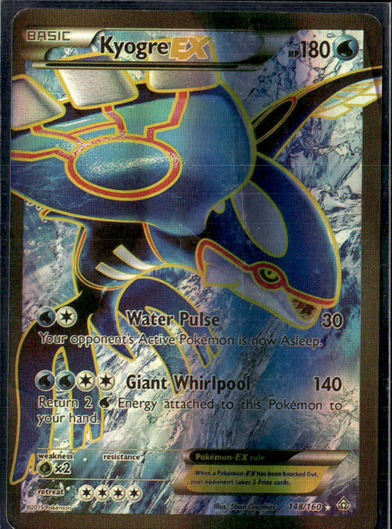 XY5-Bt: Tidal Storm #072/070 Kyogre EX