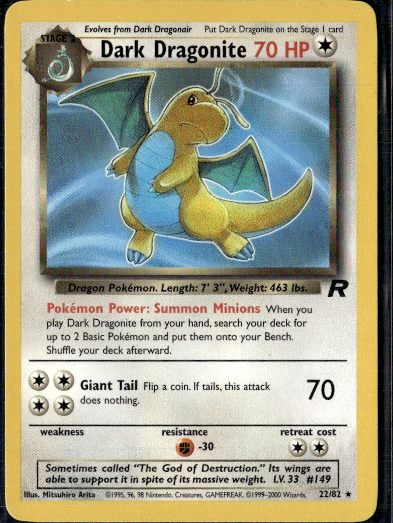 Team Rocket #22/82 Dark Dragonite (22)