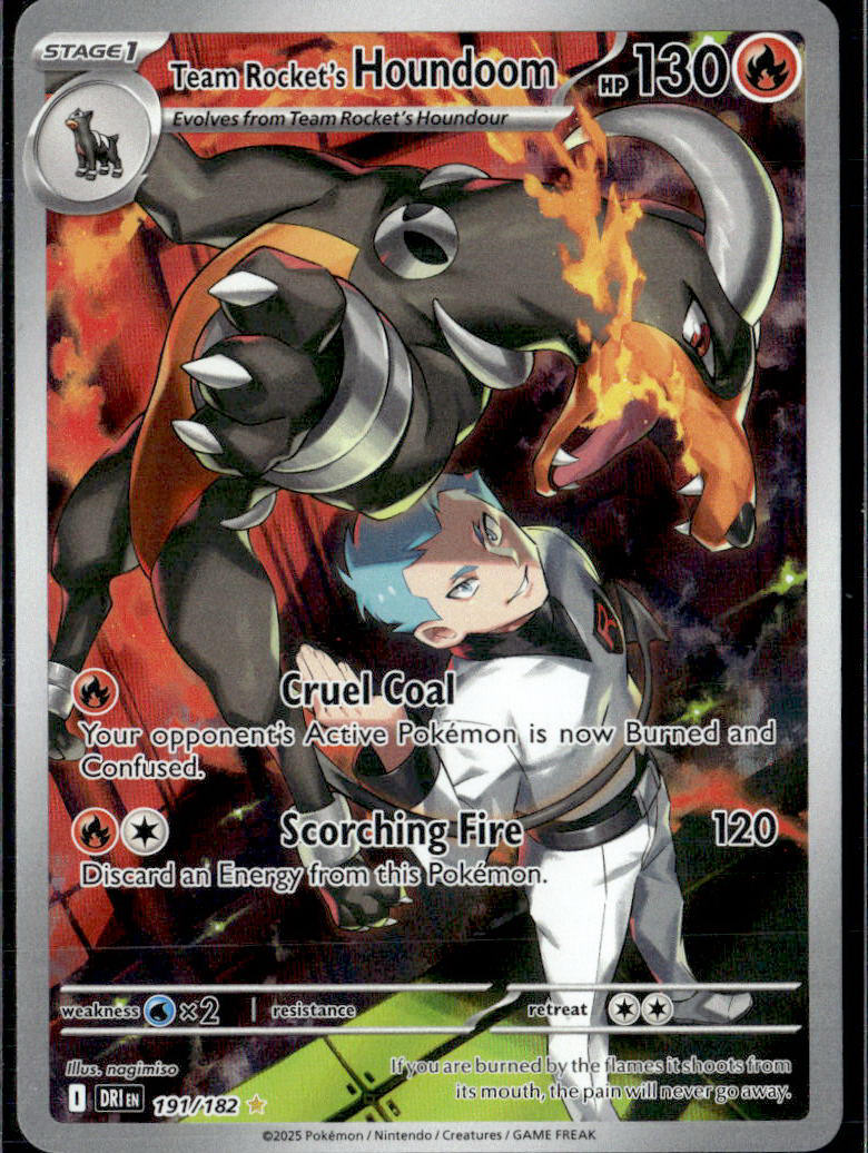 SV10: Destined Rivals #191/182 Team Rocket's Houndoom