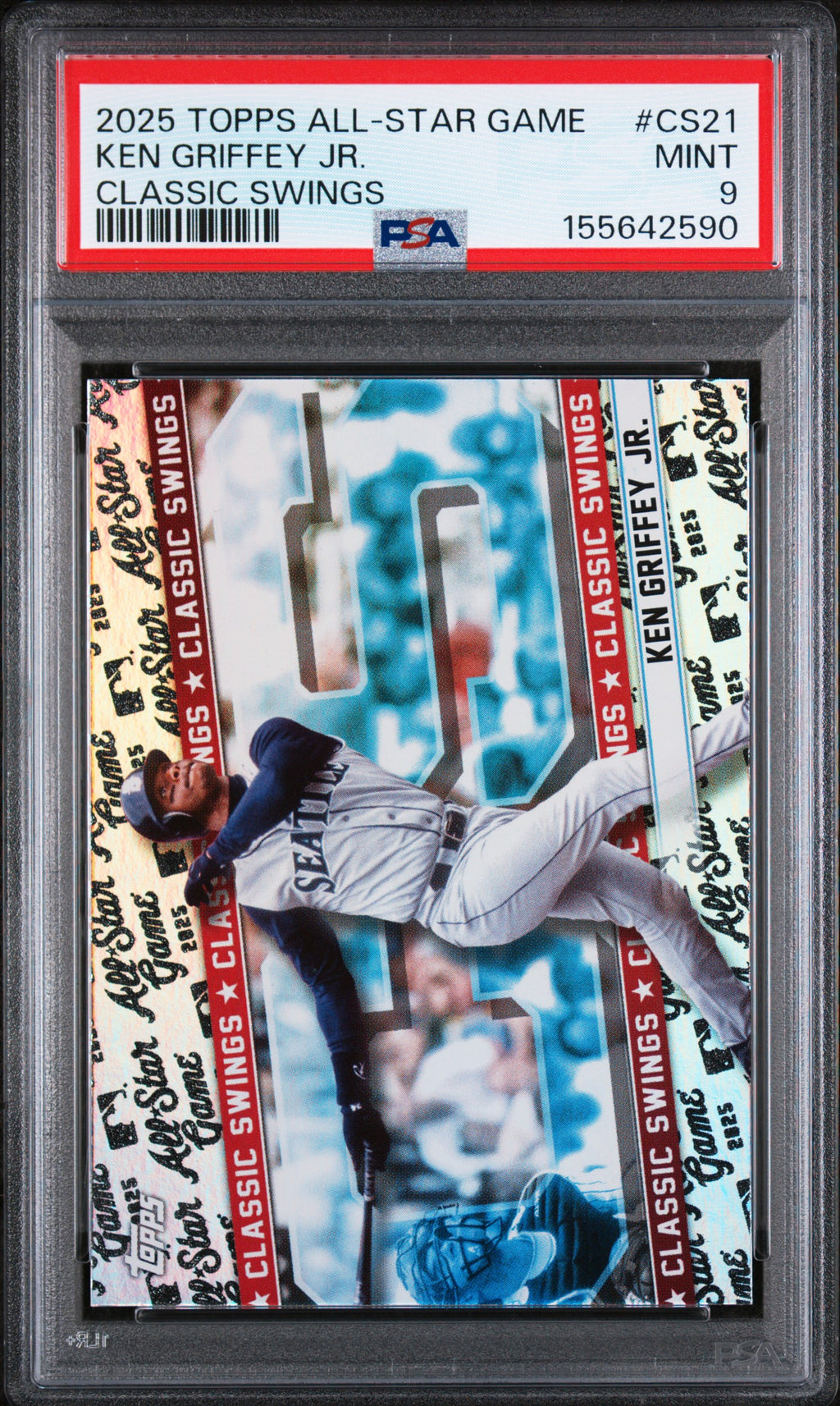 2025 Topps All-Star Game Classic Swings #CS21 Ken Griffey Jr. PSA 9