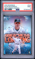 2025 Bowman Greatness Loading #GL9 Kevin Mcgonigle PSA 9