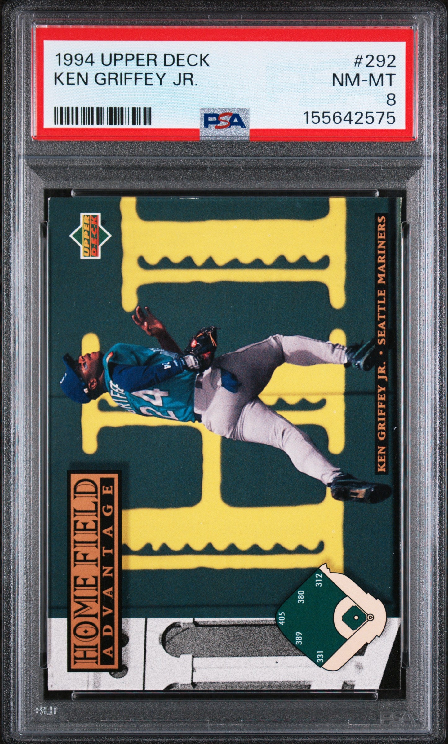 1994 Upper Deck #292 Ken Griffey Jr. PSA 8