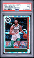 2021 Panini NBA Hoops #197 Jayson Tatum Anniversary Edition PSA 9
