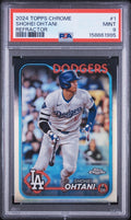 2024 Topps Chrome #1 Shohei Ohtani Refractor PSA 9