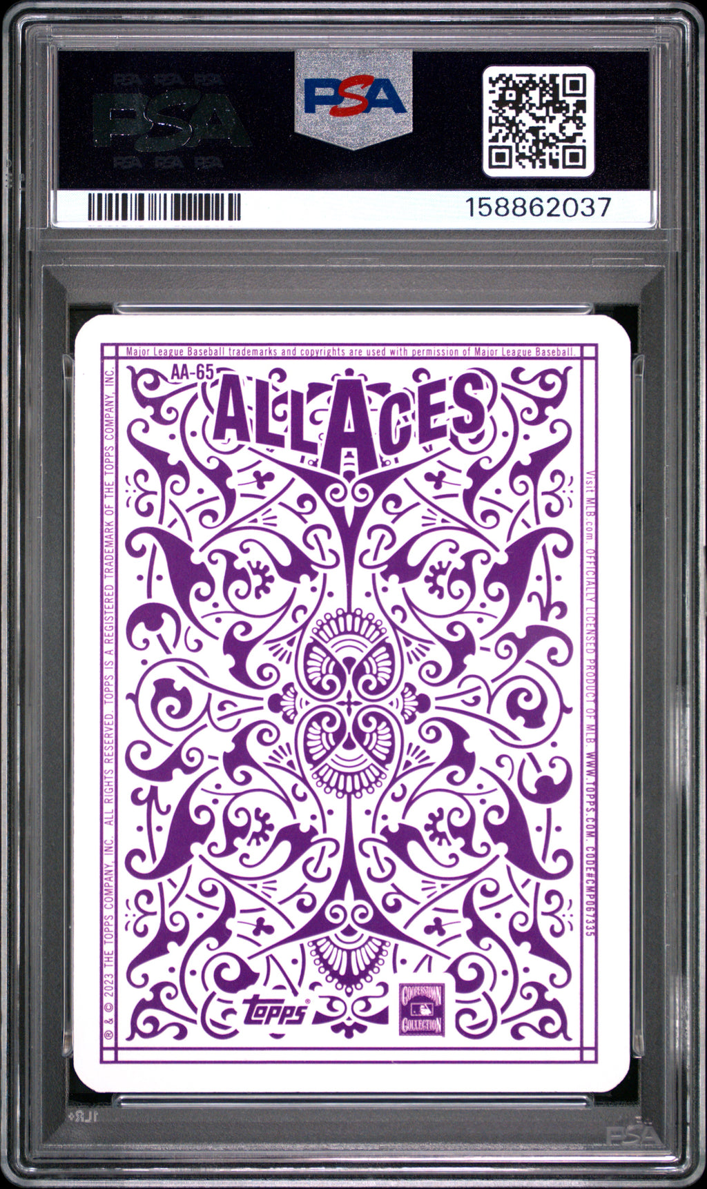 2023 Topps All Aces #AA65 Andy Pettitte Update PSA 10