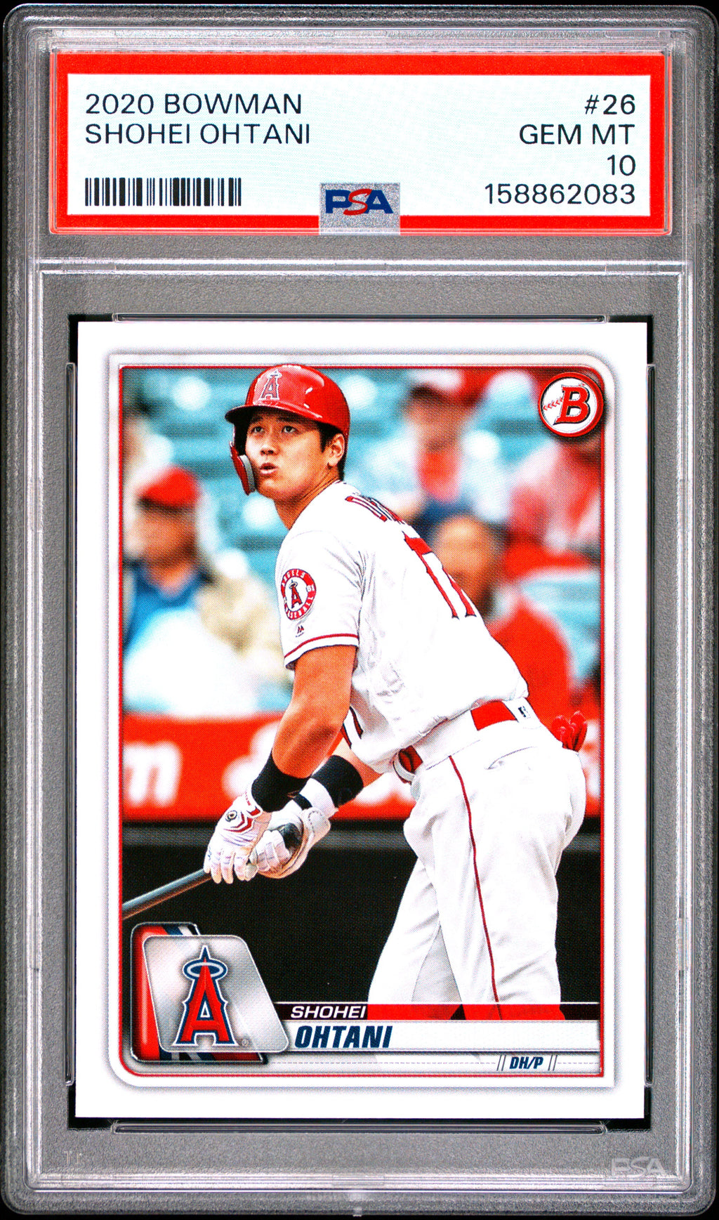 2020 Bowman #26 Shohei Ohtani PSA 10