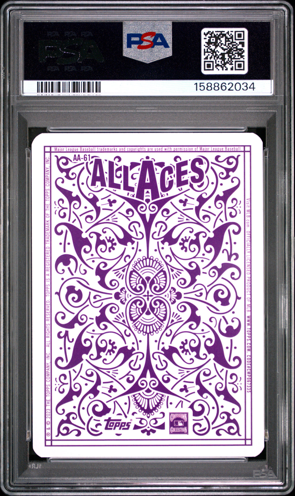 2023 Topps All Aces #AA61 Warren Spahn Update PSA 10