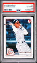 2020 Bowman #2 Aaron Judge PSA 10