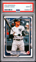 2024 Bowman #7 Aaron Judge PSA 10