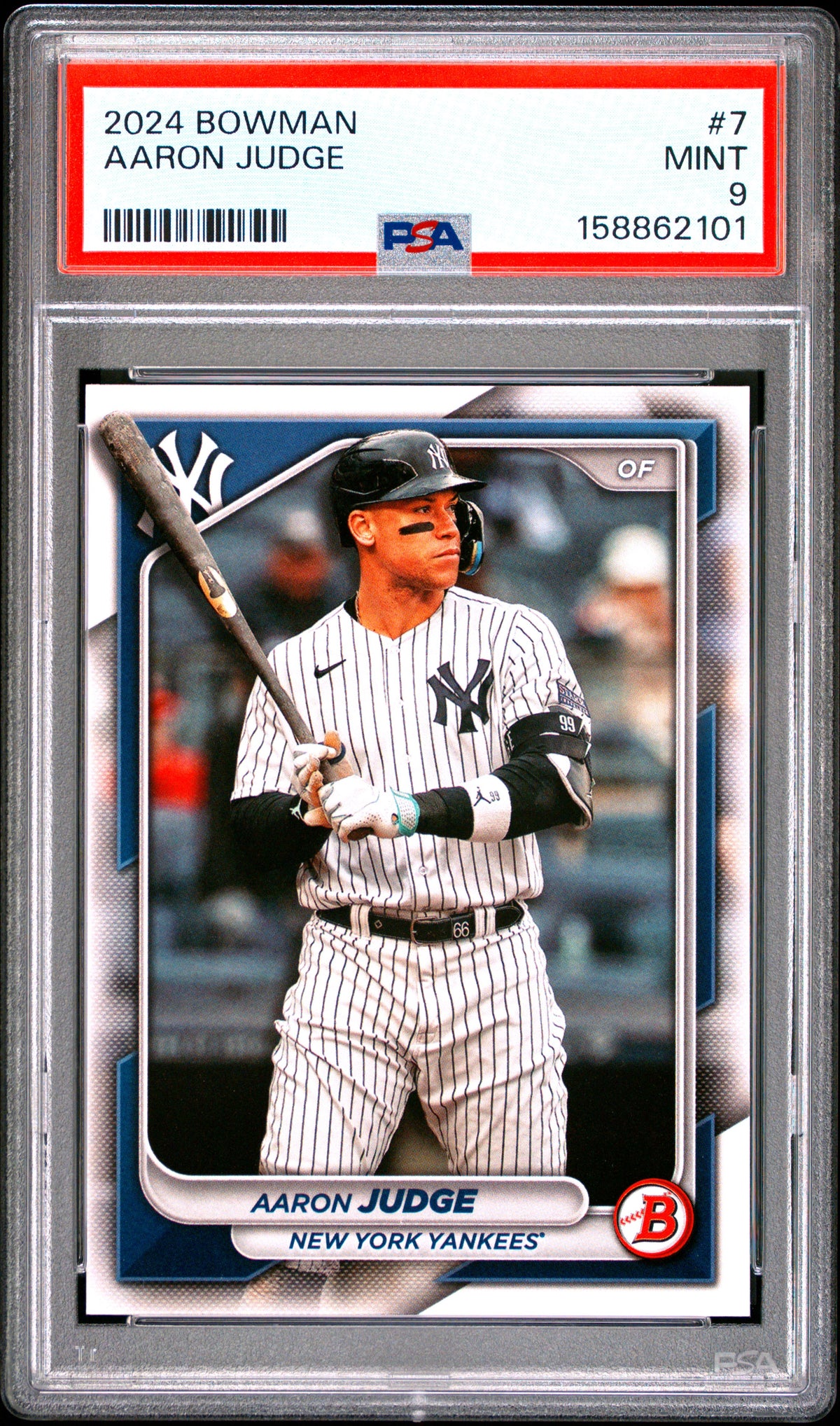 2024 Bowman #7 Aaron Judge PSA 9