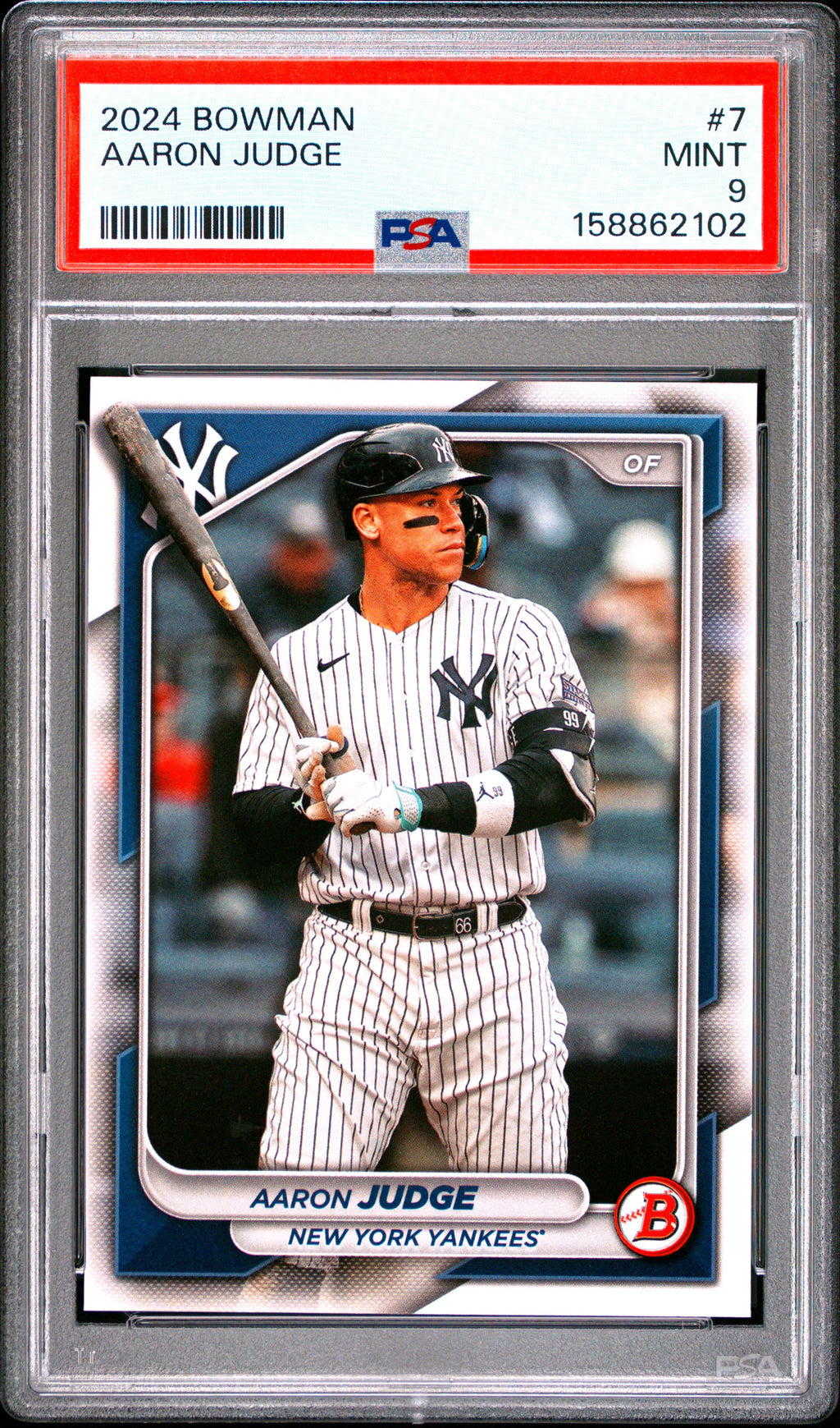 2024 Bowman #7 Aaron Judge PSA 9