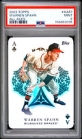 2023 Topps All Aces #AA61 Warren Spahn Update PSA 9