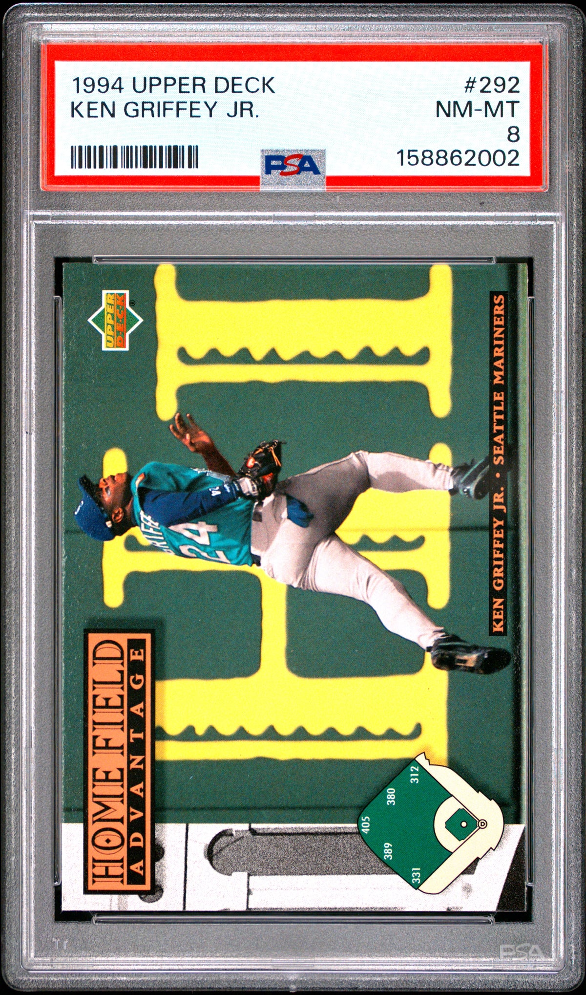 1994 Upper Deck #292 Ken Griffey Jr. PSA 8