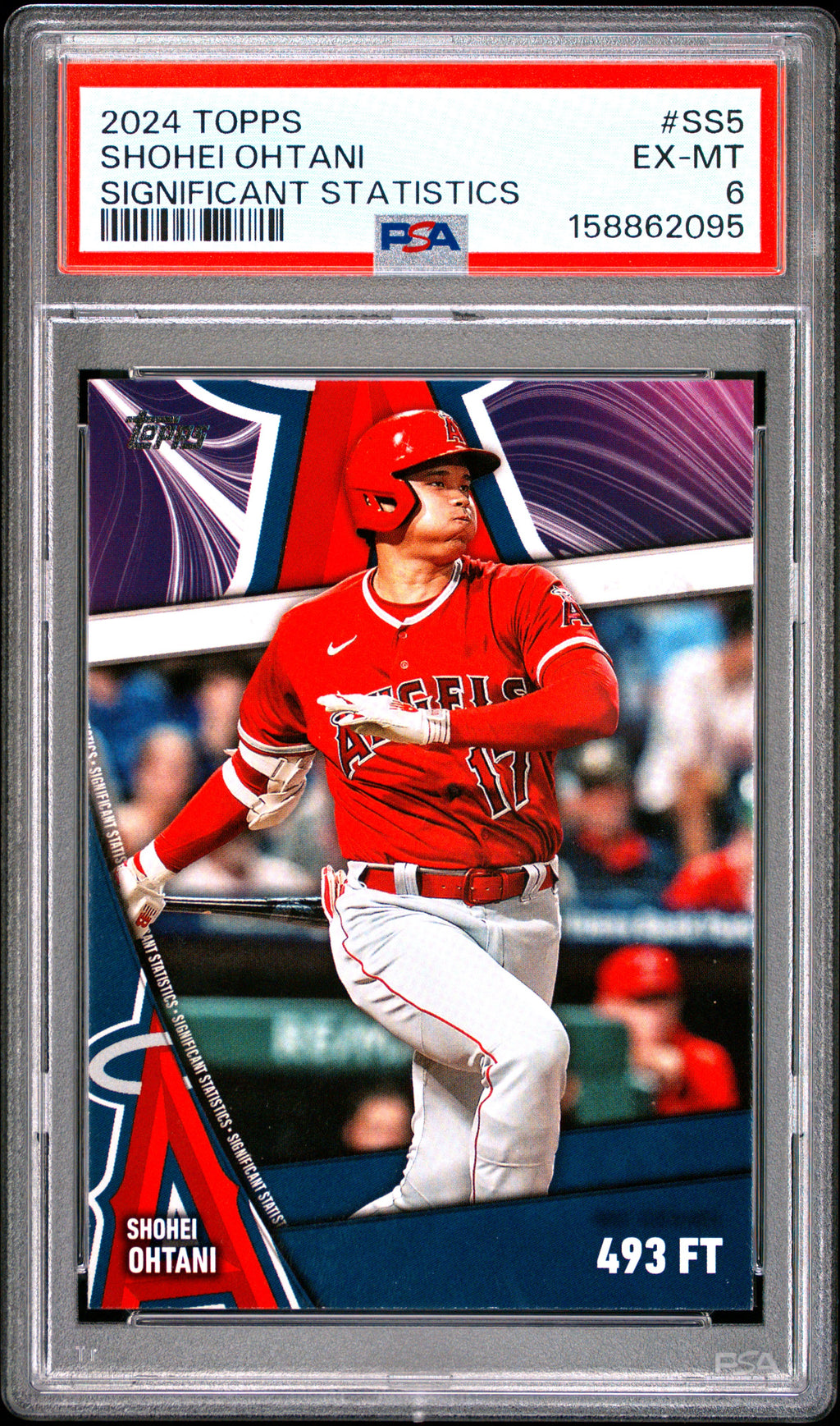 2024 Topps Significant Statistics #SS5 Shohei Ohtani PSA 6