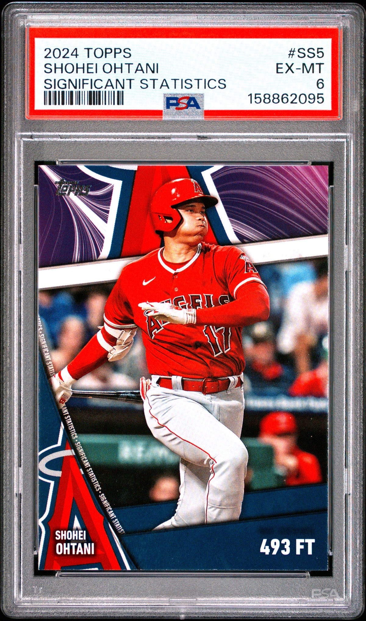2024 Topps Significant Statistics #SS5 Shohei Ohtani PSA 6