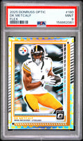 2025 Donruss Optic #180 DK Metcalf Flex #185/199 PSA 9