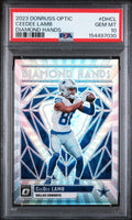 2023 Donruss Optic Diamond Hands #DH-CL CeeDee Lamb PSA 10