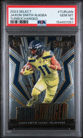 2023 Select Turbocharged #TUR-JAN Jaxon Smith-Njigba RC PSA 10