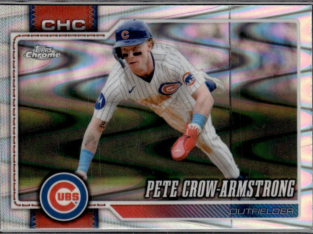 2026 Topps Chrome Pete Crow-Armstrong #45 Raywave Refractor Cubs