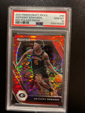 2021 Panini Prizm Draft Picks #65 Anthony Edwards Red Pulsar Prizm PSA 10