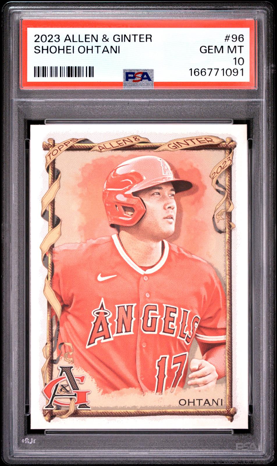 2023 Topps Allen & Ginter #96 Shohei Ohtani PSA 10