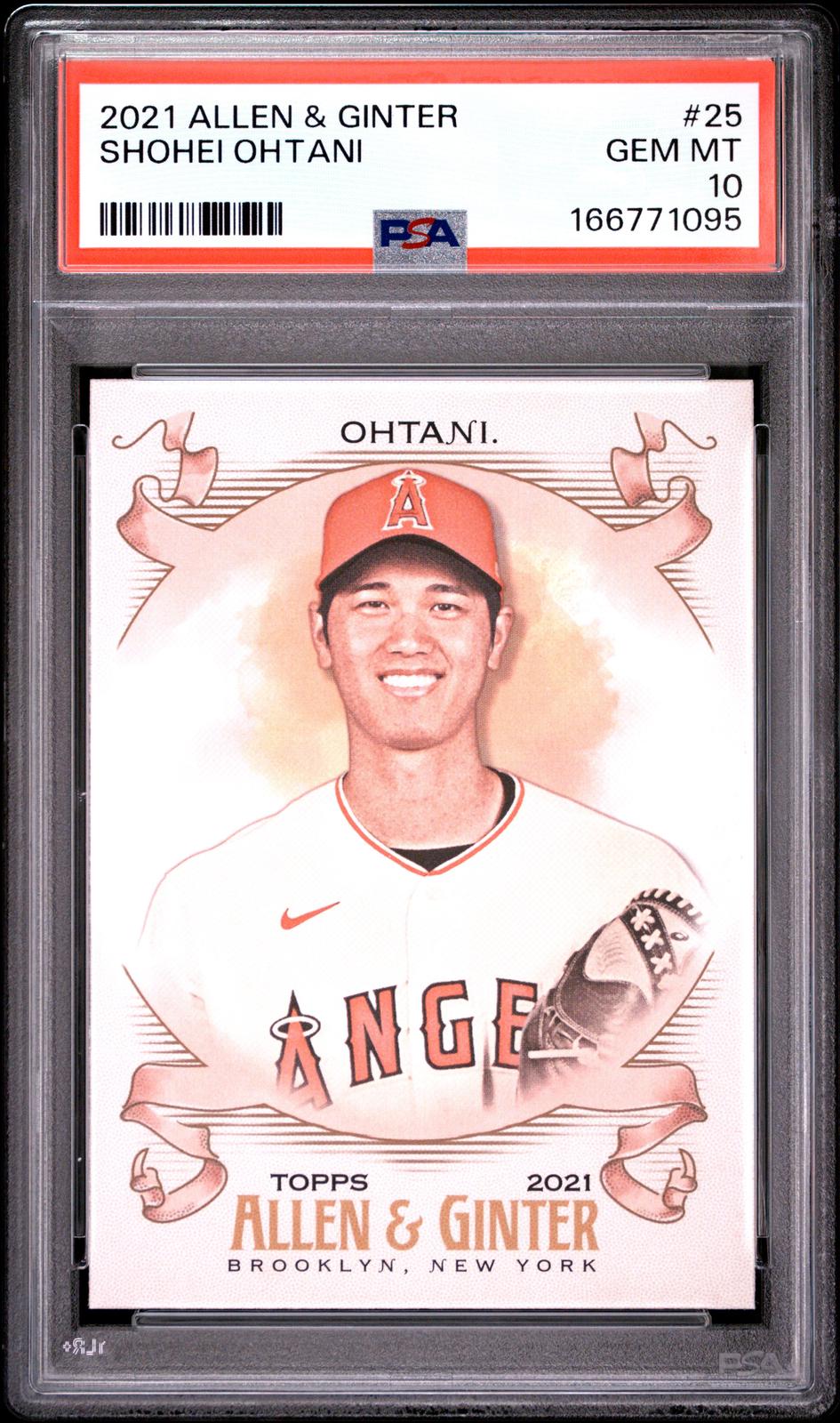 2021 Topps Allen & Ginter #25 Shohei Ohtani PSA 10