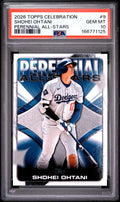 2026 Topps Mega Celebration Box Perennial All-Stars #9 Shohei Ohtani PSA 10