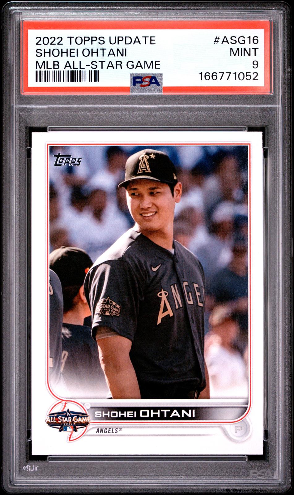 2022 Topps Update Mlb All-Star Game #ASG16 Shohei Ohtani Mlb All-Star Game PSA 9